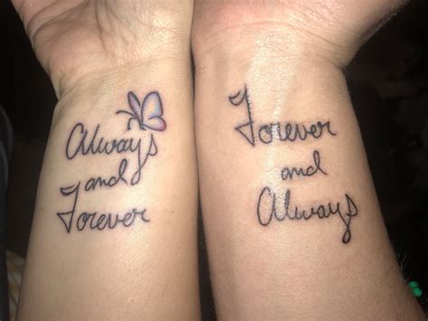 Forever yours tattoo ideas