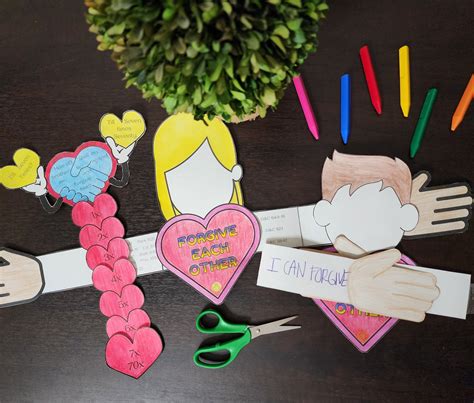 Forgiveness chain craft for kids