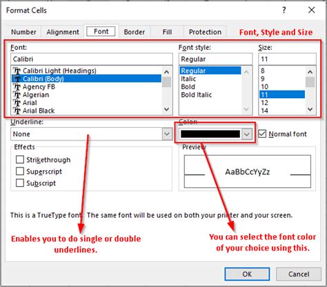 Format Cells Feature in Excel