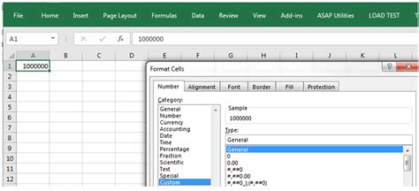 Formatting Excel in Millions with Power Query