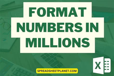 Format Negative Numbers in Millions in Excel