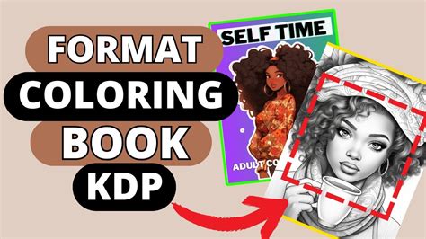 Formatting a coloring book template for KDP