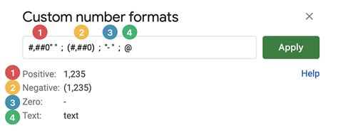 Formatting Negative Numbers in Excel