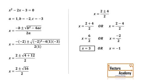 Formula Method