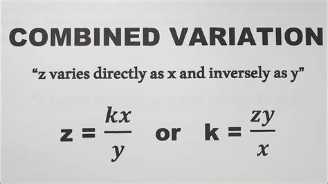 Formula Variations