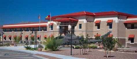 Fort Bliss Legal Office Building at Night