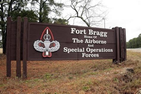 Soldiers and their families at a community event on Fort Bragg