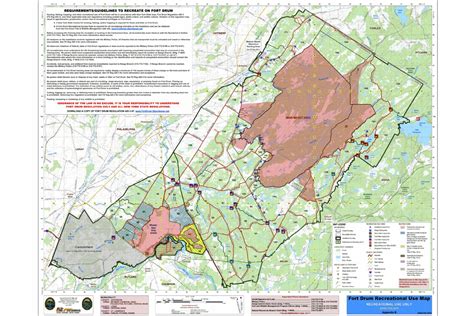 Fort Drum Range Control Training Areas