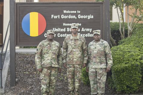 US Army soldiers training at Fort Gordon