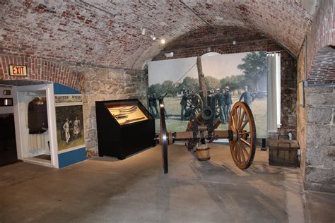 Collection at Fort Monroe Museum