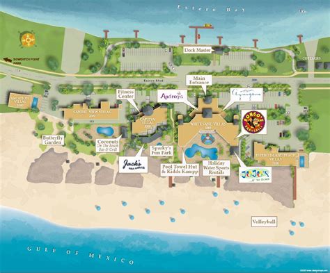 Fort Myers Beach Restaurants Map