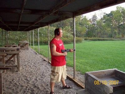 Shooting range at the Fort Wayne Gun Range