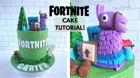 Fortnite loot llama cake topper printable