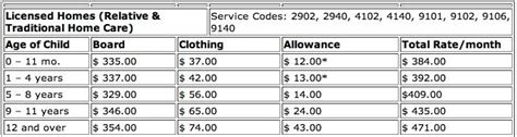 Image of foster care benefits in California