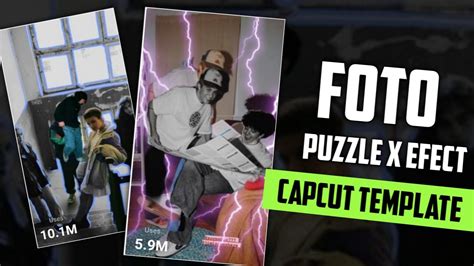 Foto Puzzle Efek CapCut Template 8