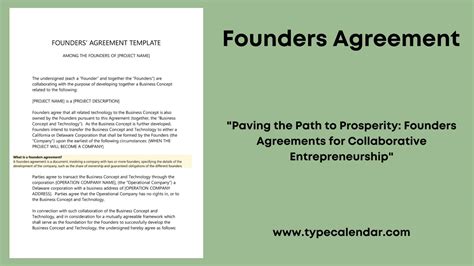 Founders Agreement Alternatives