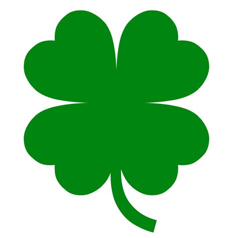 Four-Leaf Clover Cutout