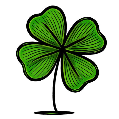 Four-Leaf Clover Design 3