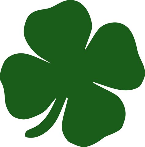 Four-Leaf Clover SVG