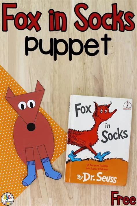 Fox in Socks Craft Templates