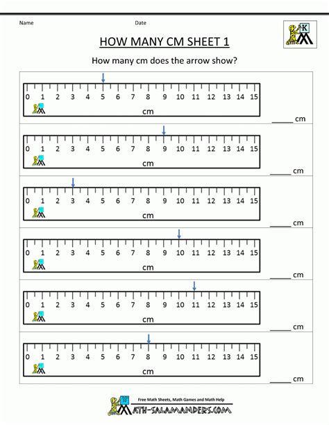 Fractions Ruler Printable