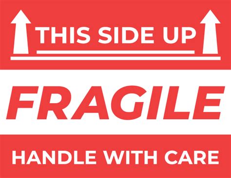 Fragile This Side Up Printable