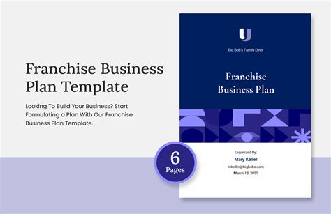 Franchise Business Plan Template