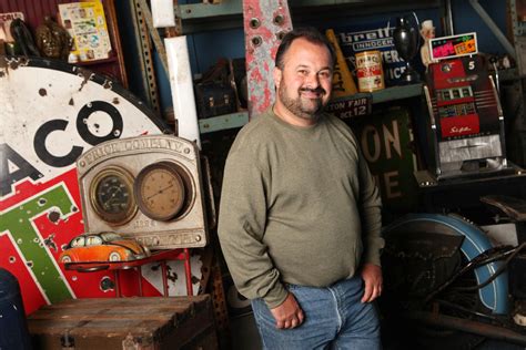 Frank Fritz with the American Pickers crew