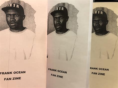 Frank Ocean's Homages zine