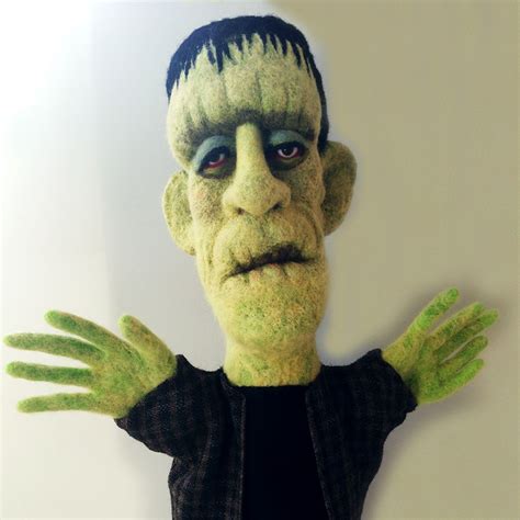 Frankenstein Paper Bag Puppet