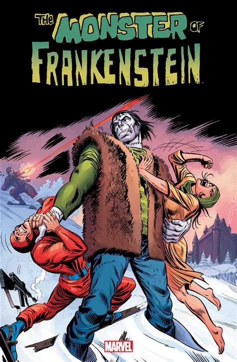 Frankenstein's Monster Book Cover