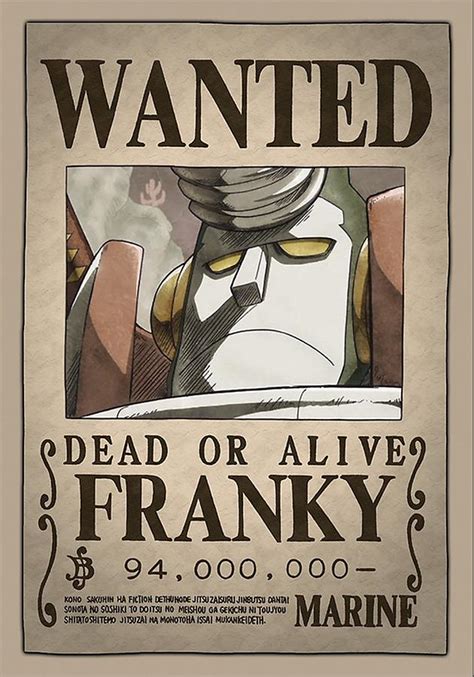 Frankie Wanted Poster