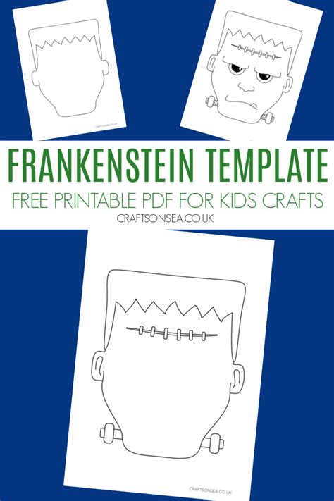 Frankenstein's Monster Candy Gram Template