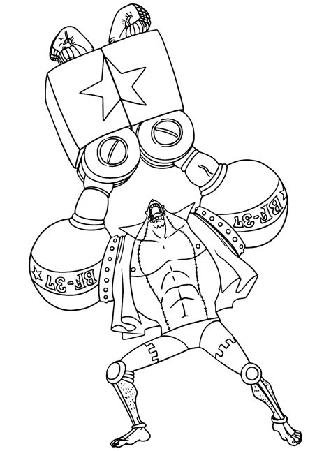 Franky Coloring Page