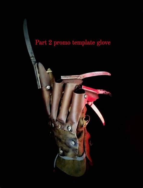 Freddy Krueger Glove Template 8