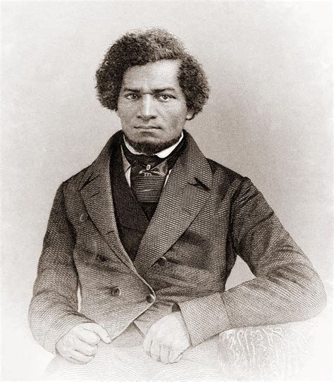 Frederick Douglass, an African American abolitionist and orator