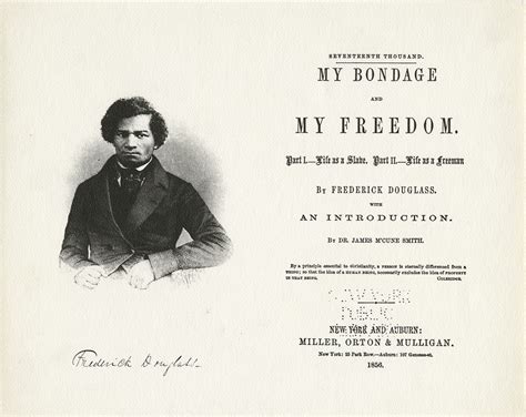 Frederick Douglass work