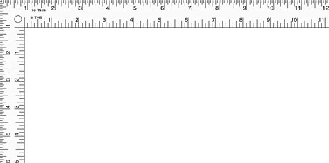 free 12-inch ruler template