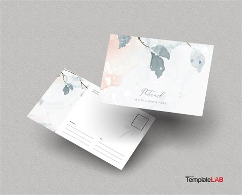 Free 4x6 Card Template Design Ideas