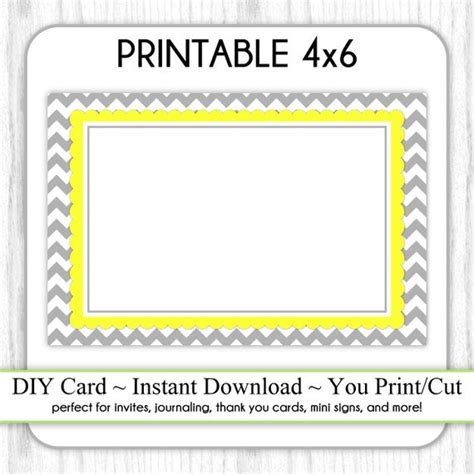 Free 4x6 Card Template Designs