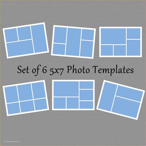 Free 5x7 Photo Collage Template Download