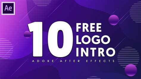 Free Adobe After Effects Logo Templates