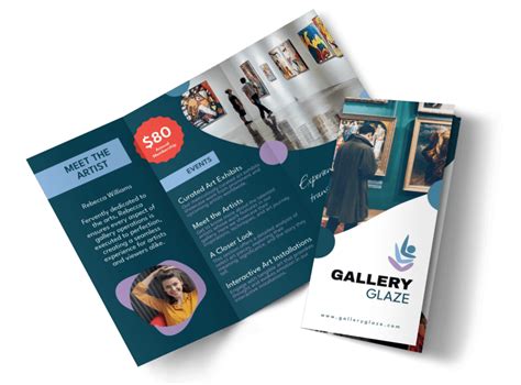 Free Artist Brochure Template 4