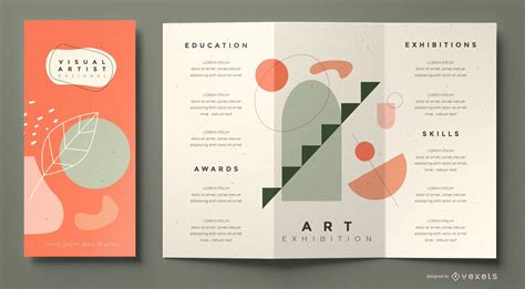 Free Artist Brochure Template 7