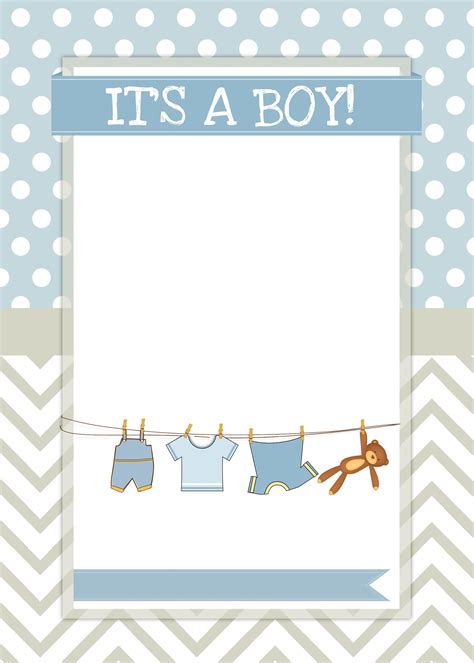 Free Baby Shower Template 7