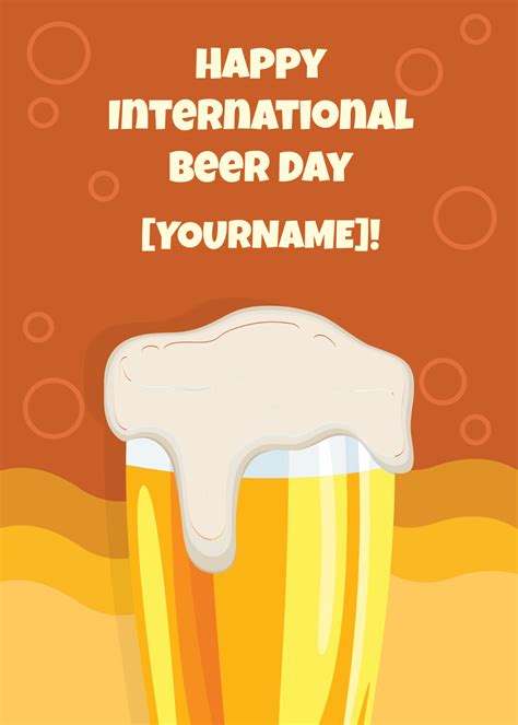 Free Beer Invitation Template Gallery 2