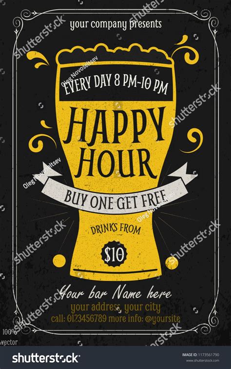 Vintage-Inspired Free Beer Invitation Template