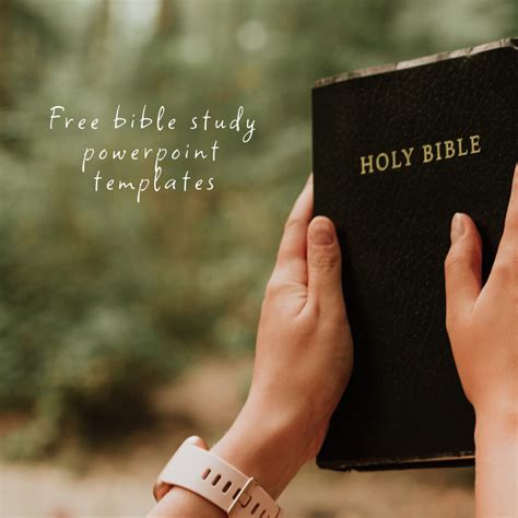 Free Bible Study PowerPoint Templates