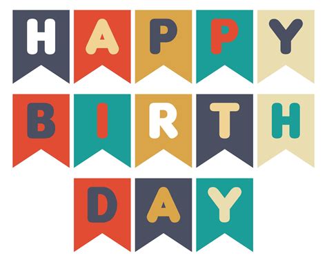 Birthday banner templates for download