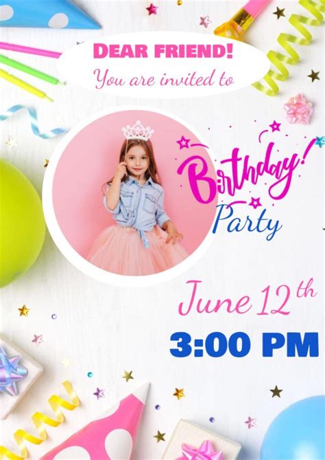 Free Birthday Card Templates Google Docs